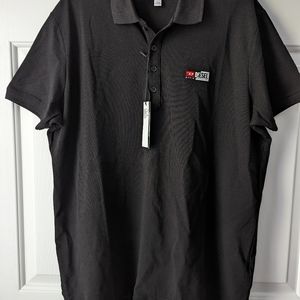 DIESEL T-WEET SPLIT POLO SHIRT